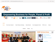 Tablet Screenshot of malaysiaglobalbusinessforum.com